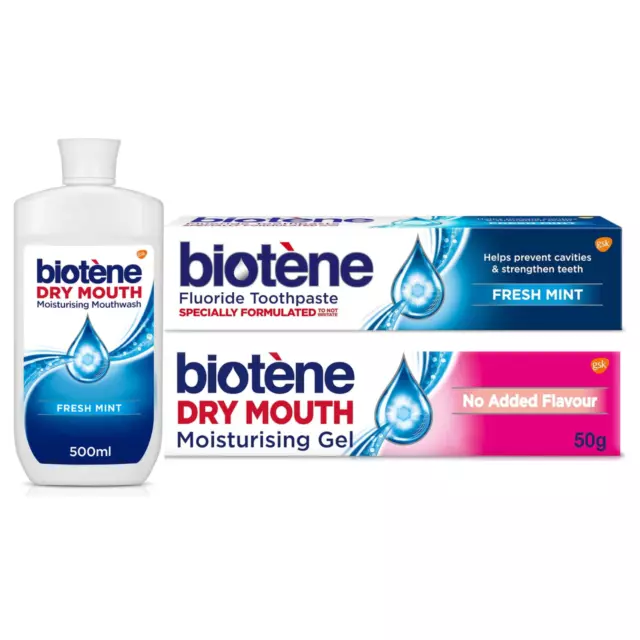 Biotene Dry Mouth & Moisturising Gel (Choose Yours)