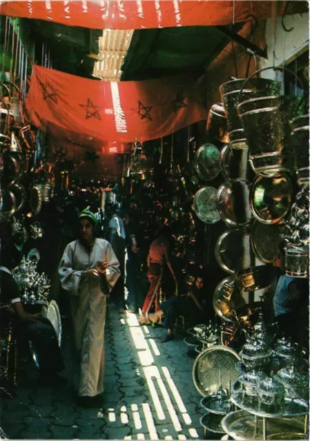 CPM AK Fez- Souk des dinandieurs MAROC (880389)