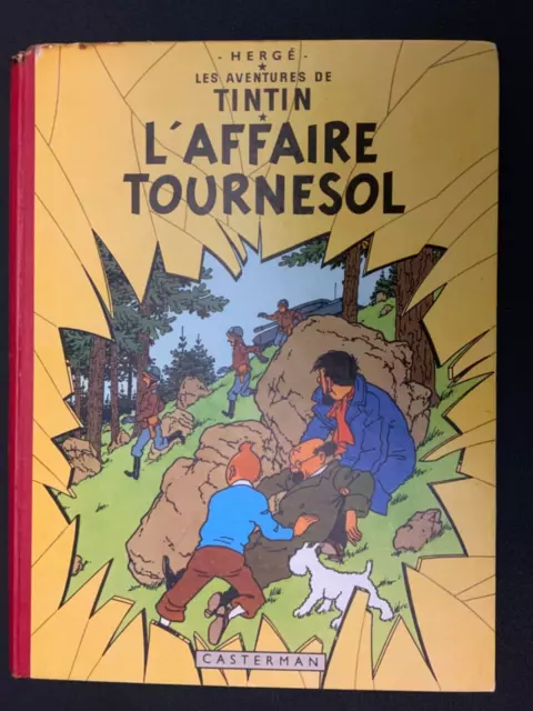 EO Belge - Tintin - L’affaire Tournesol - B20 - 1956 - TBE