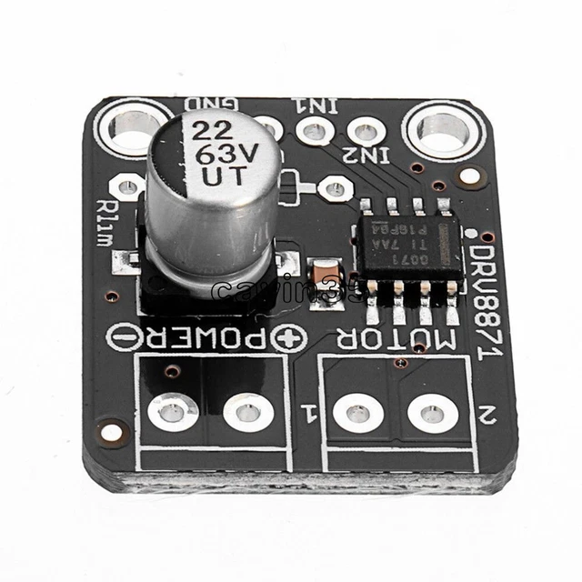 DRV8871 H BRIDGE DC Motor Driver Breakout Board PWM Control Module 3 6A DRV8871 H BRIDGE DC Motor Driver Breakout Board PWM Control Module 3 6A