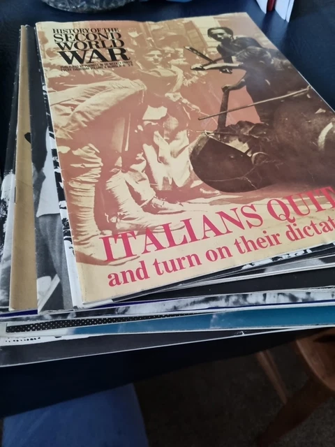 127 HISTORY OF The Second World War Books £150.00 - PicClick UK