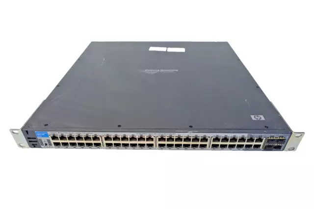 HP Switch ProCurve 2900-48G J9050A, 48 x GBit, 2 x 10GbE X2, Stacking Modul, RMK