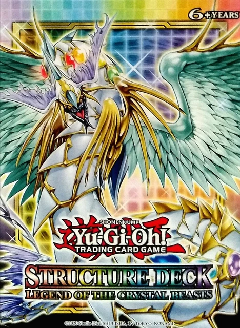 Yu-Gi-Oh! Structure Deck: Legend Of The Crystal Beasts – ENGLISH Edition (Factory Sealed, 2022)
