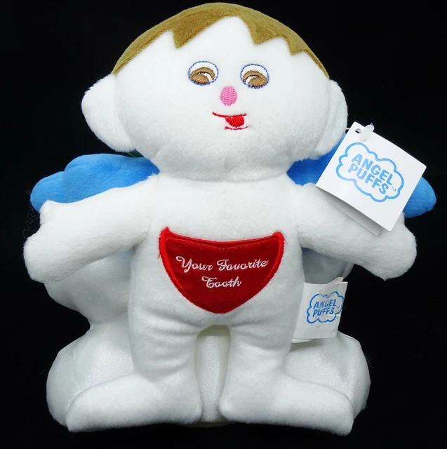 Angel Puffs Plush Favorite Tooth Holder Pillow for Tooth Fairy