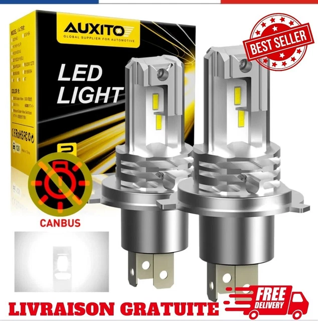 Ampoules LED HB3/9005 LTONXEN - 50W, 16000LM, 6500K Blanc Froid, Lot De 2