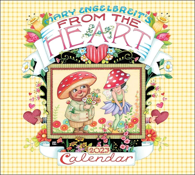 MARY ENGELBREIT'S 2023 Deluxe Wall Calendar 16.35 PicClick