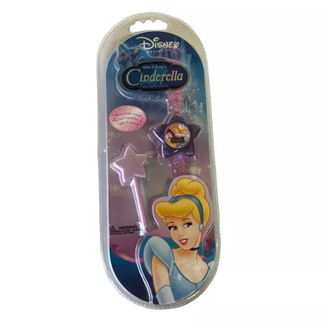 Disney Princess Walt Disney Cinderella Special Edition Watch NEW SEALED PACKAGE