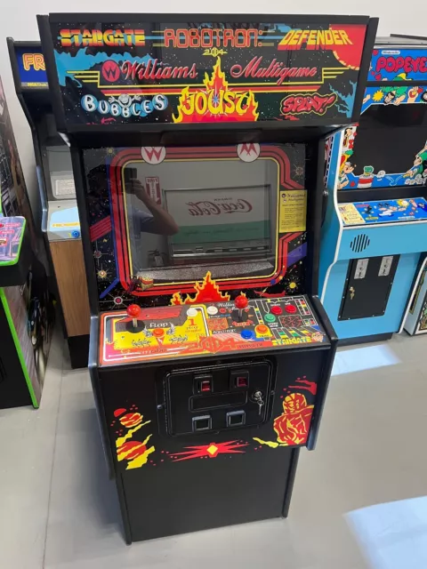Full Size Multi Williams Arcade Machine Defender Robotron Stargate and More!
