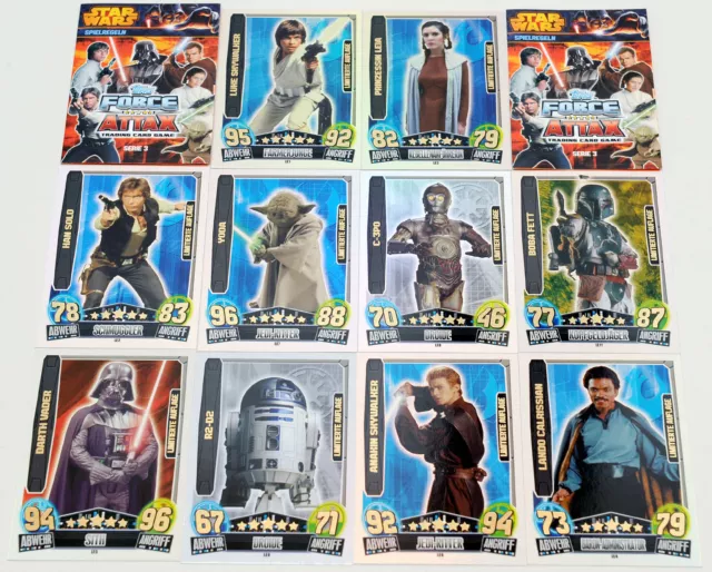 Force Attax Movie Serie 3 Force Meister, Star & limitierte Karten LE aussuchen