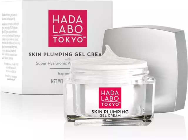 Hada Labo Tokyo Skin Plumping Gel Cream with Super Hyaluronic Acid & Collagen 1