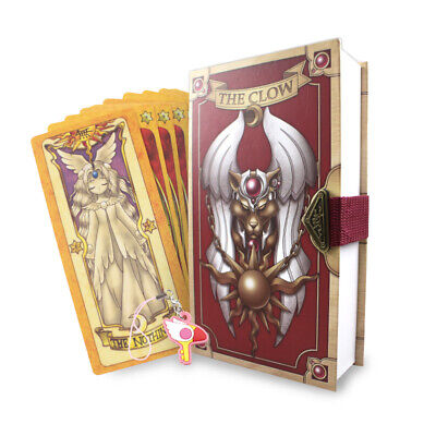 53Pcs/Set Card Captor Sakura Clow Cards Magic Book The Clow Card Collection+Gift