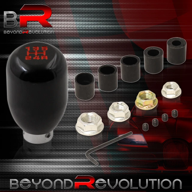 For BMW 128 135 328 335 535 M3 M5 Z4 Replacement 5-Speed Manual Shift Knob Black