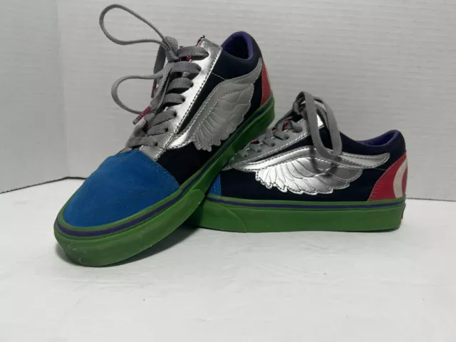 Vans x Marvel Avengers Old Skool Shoes Men 5.5 Women’s Size 7 Captain America