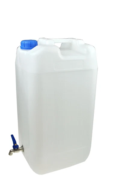 Bidon Eau 30L ANWICAR Avec Robinet - Réservoir Camping Noir Qualité Alimentaire