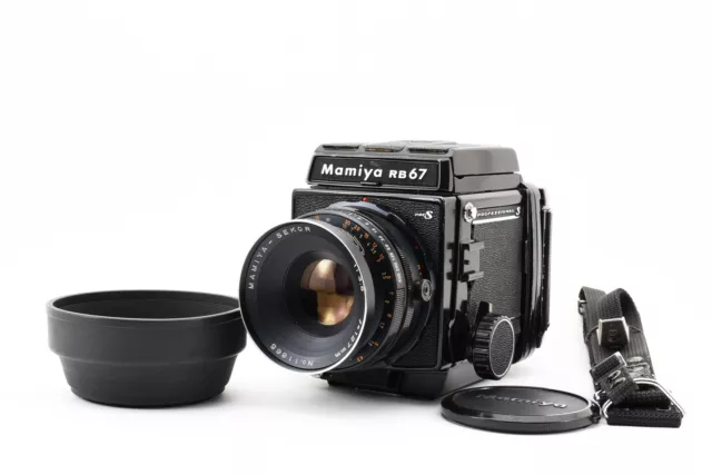 [Exc+5] Mamiya RB67 Pro S Film Camera Sekor 127mm F/3.8 Lens 120 Back from JAPAN