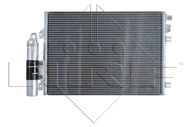 NRF EASY FIT Condenseur climatisation Condenseur De Clim 35430 Aluminium