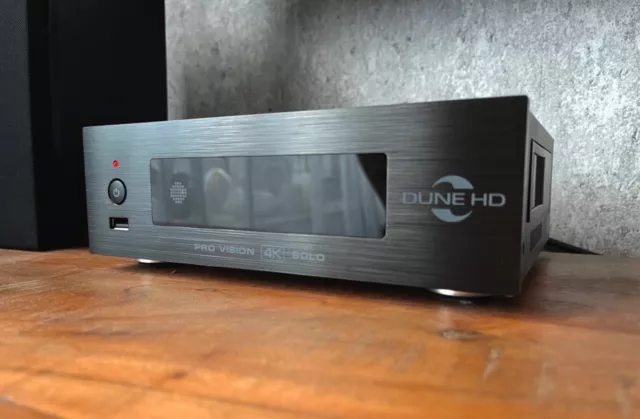 Dune HD Pro Vision Solo 4K | Dolby Vision | HDR 10+ | 3D | DLNA | Media Player