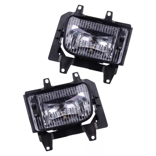 1Pair Front Bumper Driving Lamp Fog Light Clear Lens Fit for BMW E30 1985-93 Use