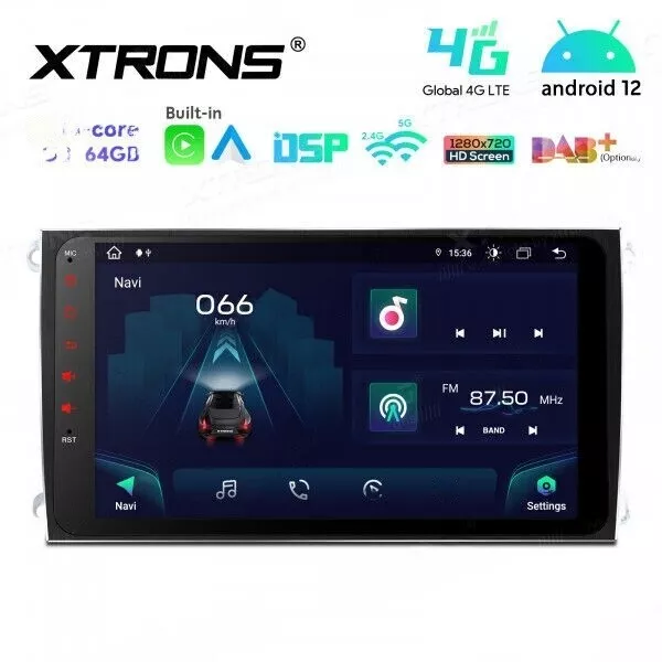 XTRONS Android IA92CYPLS 4+64GB Autoradio GPS Navi für Porsche Cayenne 2003-2010