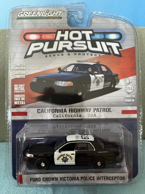 Set Decalcomanie Ad Acqua (water Slide) Per Modellini 1/64 – California Highway Patrol