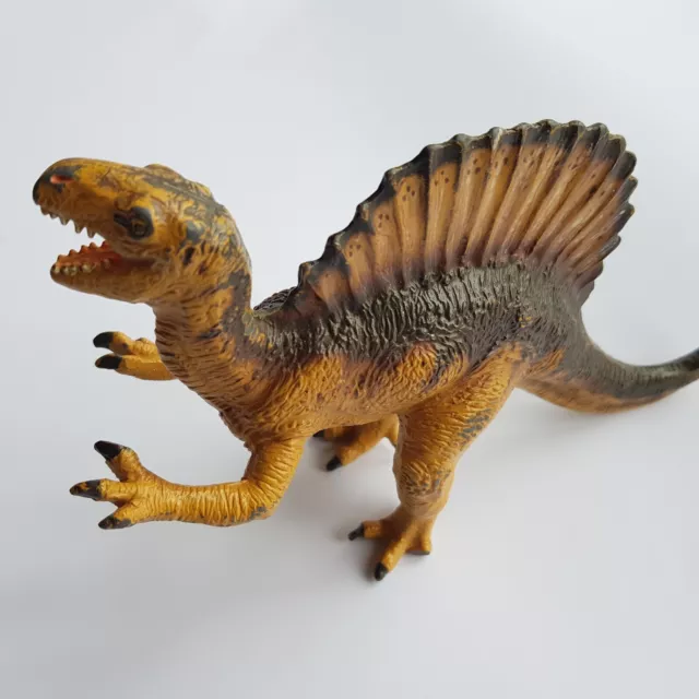 1992 Safari Carnegie Spinosaurus Dinosaur Toy Figure Plastic Jurassic #2 20cm