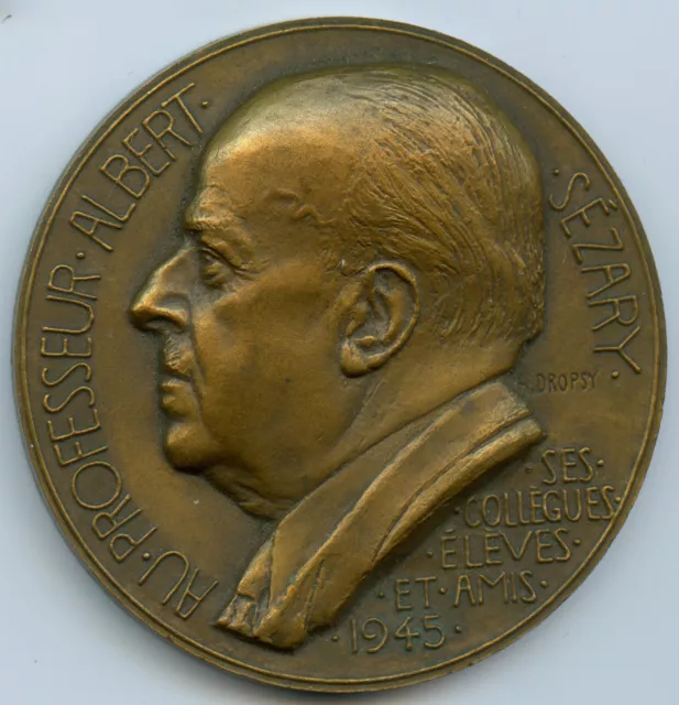 Algeria Medal By Douglas Teacher Albert Szary Varsity D'Algiers 1945