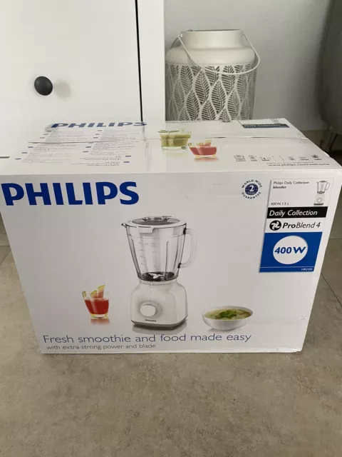 PHILIPS HR2105/00 STANDMIXER 400W 1,5l GLASBEHÄLTER SMOOTHIE MAKER BLENDER