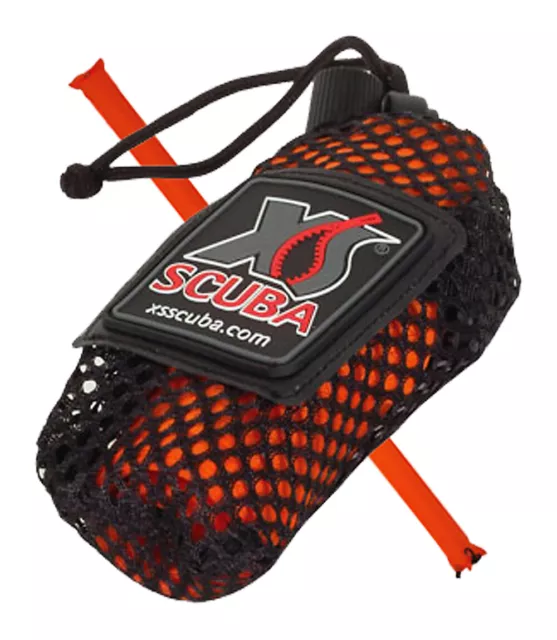 XSScuba - Sicherheitsboje, Safety Tube - 180 cm, orange