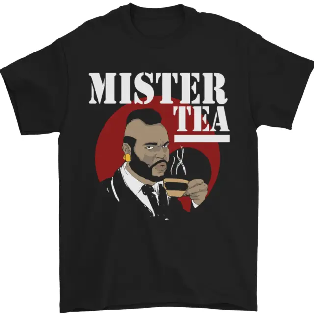 Mister Tea Funny Parody Mens T-Shirt 100% Cotton