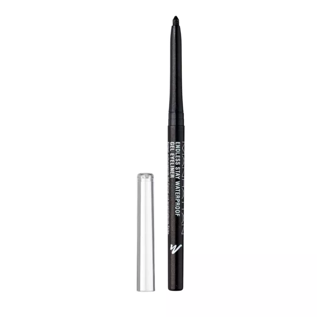 Manhattan Endless Stay Waterproof Gel Eyeliner ? Schwarzer Gel Eyeliner mit