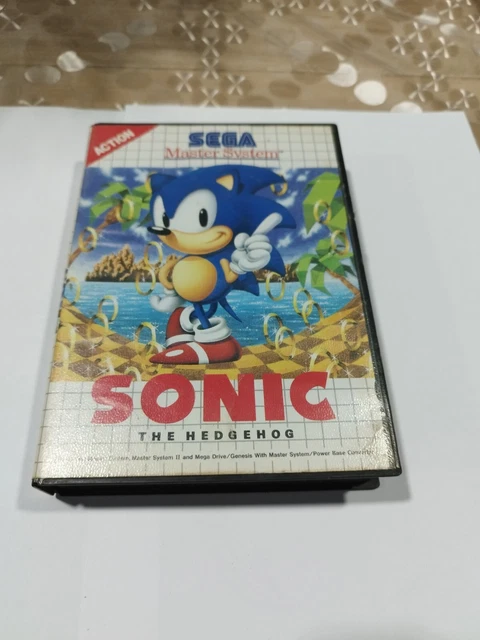 JEU SONIC 1 the hedgehog sega master system boîte Et notice EUR 16,90 ...