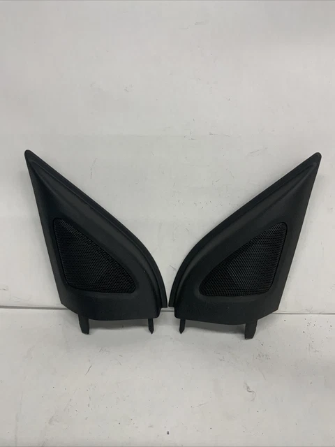 2003-2006 Mitsubishi Outlander Speaker Tweeter Door Panel Covers Trim A Pair OEM