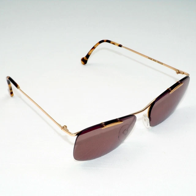 America Mod A55 - Occhiali da sole Donna Oro Italia Vintage