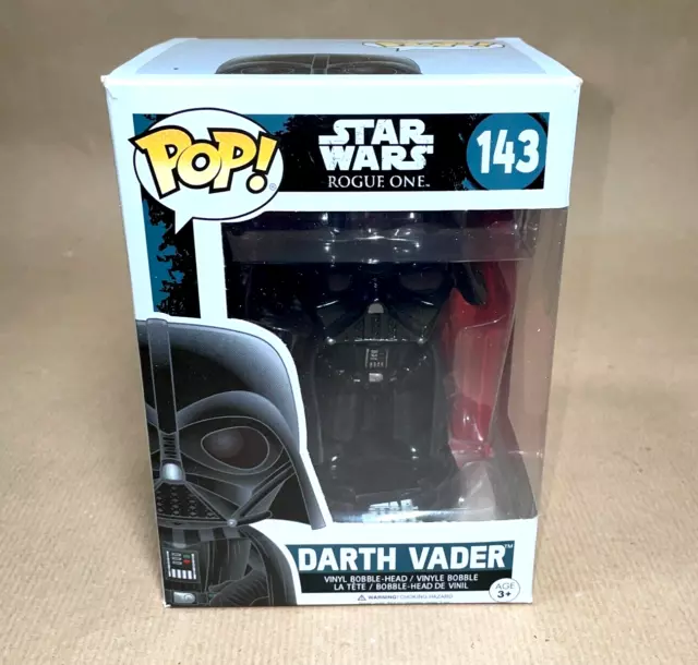 Funko Pop - Star Wars Rogue One - DARTH VADER - #143 - Bobble-Head - Vinyl Figur