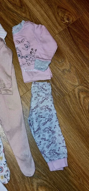 #43 Huge Bundle Of Baby Girls Sleepsuits Vests Bodysuits Pjs Age 6-9 Months 10