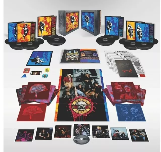 Guns N Roses - Use Your Illusion I&II, Super Deluxe 12 disques vinyle coffret +