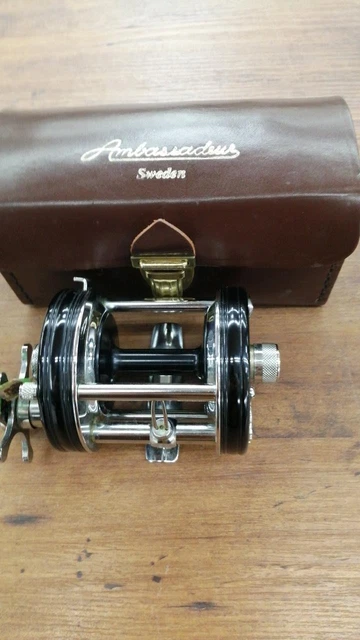 ABU AMBASSADOR 6000C Limited Edition Fishing Reel with ABU AMBASSADOR 6000C Limited Edition Fishing Reel with