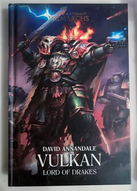 Warhammer The Horus Heresy: Primarchs - Vulkan hardcover book (David Annandale)