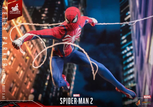 Ready! Hot Toys VGM54 Marvel's Spider-Man 2 1/6 Peter Parker (Advanced Suit 2.0)