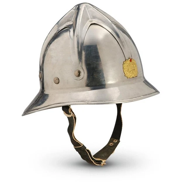 Serbian Military Surplus Fire Helmet Lightweight One Size Fits Most Collectible