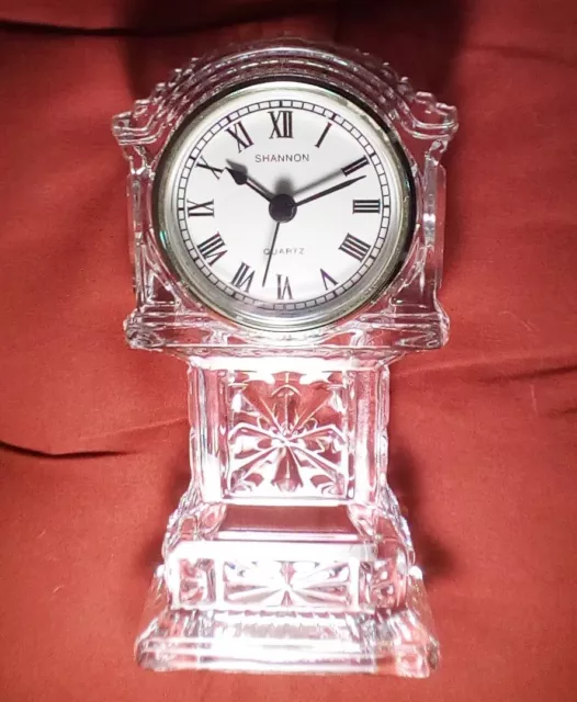 Shannon Quartz Clock 24 Lead Crystal Designs Of Ireland Hand Crafted In China