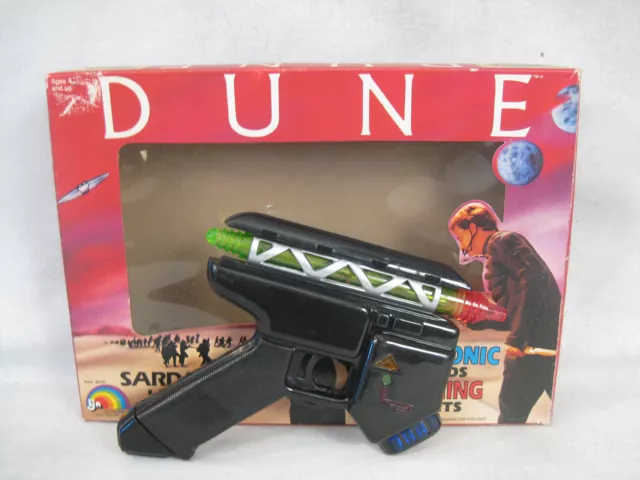 Vintage 1984 LJN DUNE Sardaukar Laser Gun w/ Original Box (Non Working)