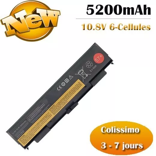 10.8V 5200mAh Batterie pour IBM Lenovo ThinkPad L440 L540 T440P T540P W540 W541