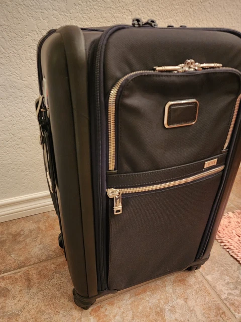 Tumi Alpha 3 "Black Chrome LE" International Carry On