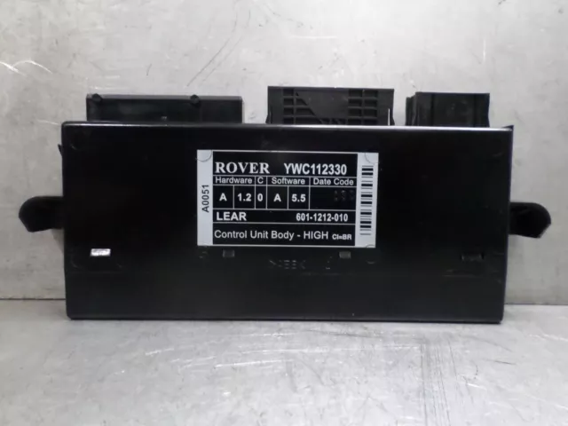 Mg Zt Rover 75 Bcm Body Control Module Unit Ywc112330