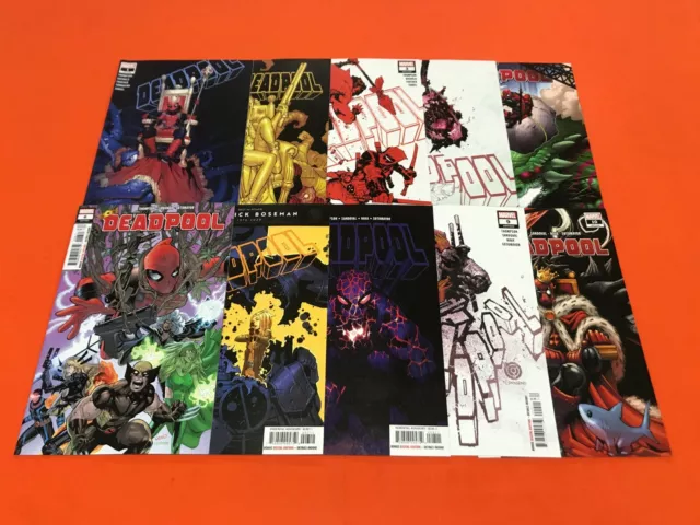 Deadpool (2020) #1-10 + Annual + Bad Blood + The End - Marvel Comics Nm Full Run