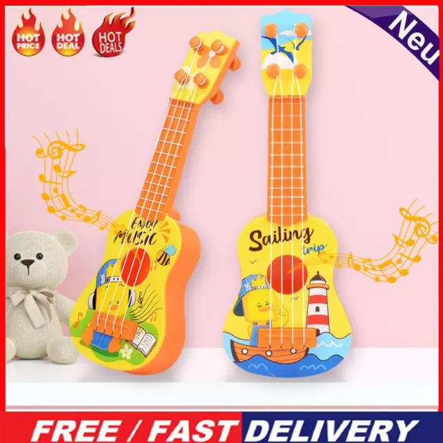 Kids Ukulele Toy Portable Ukulele String Toy Party Supplies for Festival Display