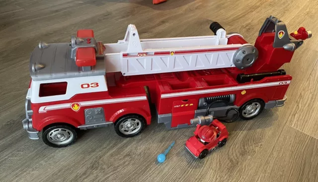 Paw Patrol Marshall Ultimate Rescue Fire Truck Engine, Working Lights & Sounds
