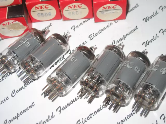 1PCS - NEC 6BD6 Vacuum Tube NOS NIB - Japan