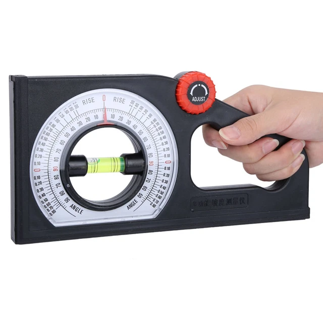Multi-functional ABS Engineering Slope Level Meter Angle Measuring Scale Tool